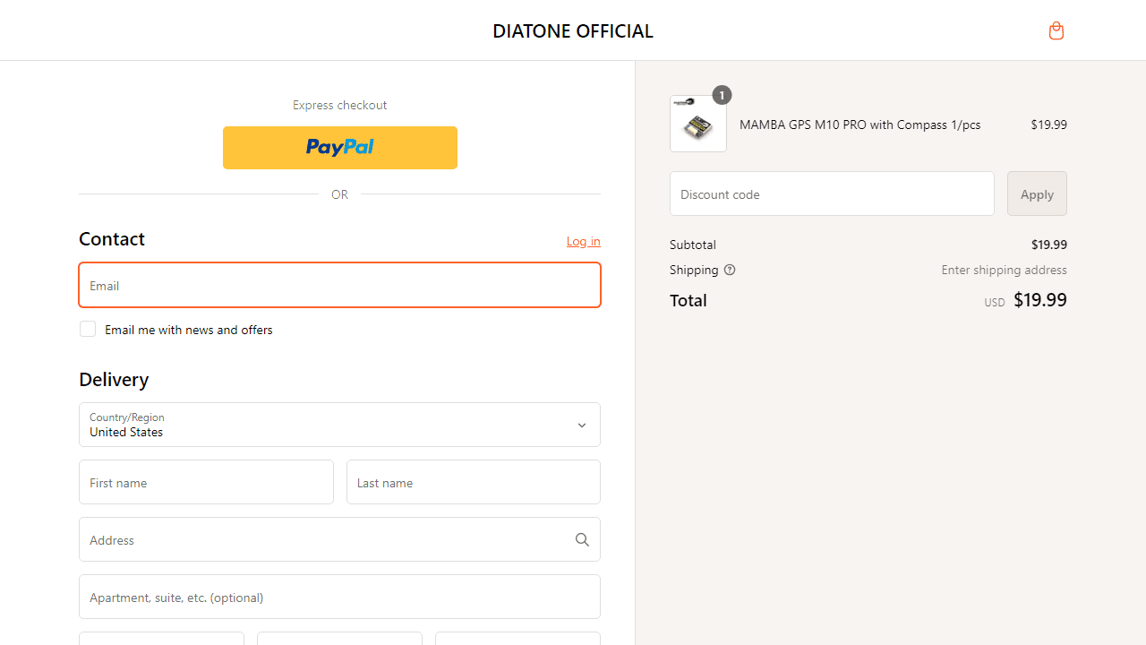 How to apply Diatone coupon code